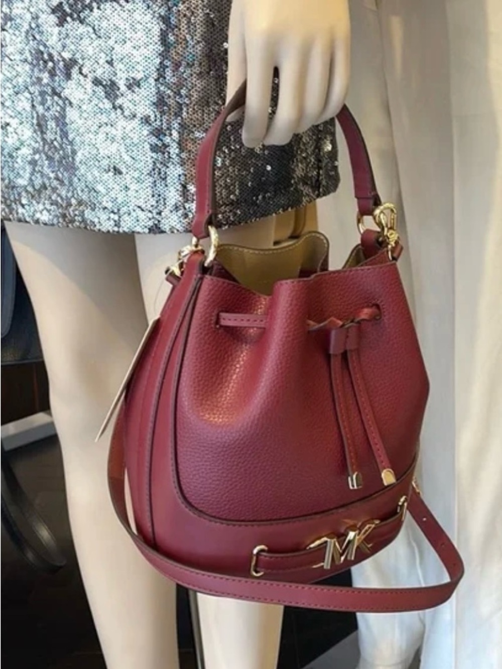 Michael Kors Reed Bucket Bag Set - Picture 9 of 9